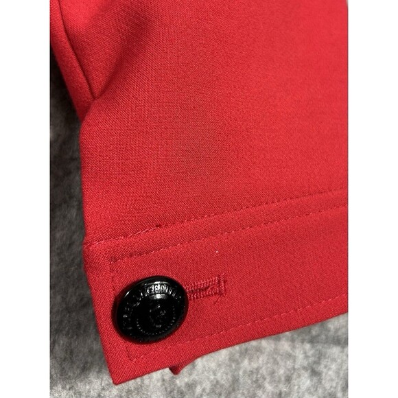 Karl Lagerfeld Women's Long Jacket Blazer Size 12 Red - Picture 4 of 10